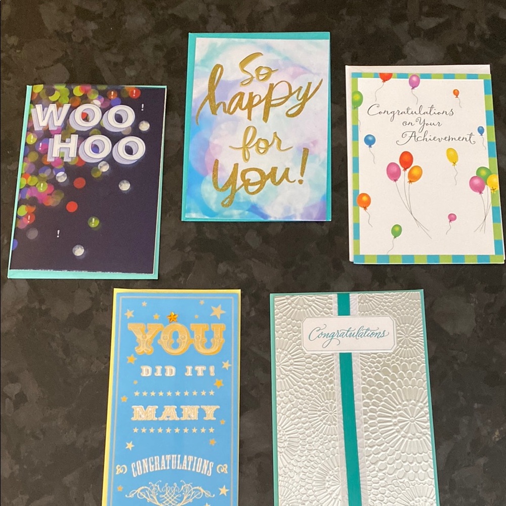 Colorful Celebration Greeting Card Set